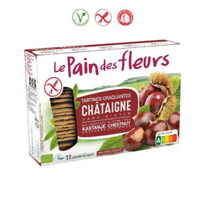 PAN CRUJIENTE CASTAÑAS S/AZUCAR - 300GR