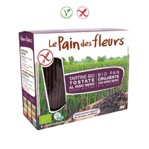 PAN CRUJIENTE CON ARROZ NEGRO - 150GR.