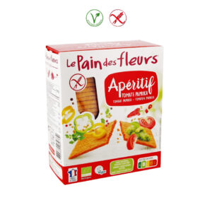 PAN CRUJIENTE APERITIF TOMATE PAPRIKA - 150GR.