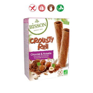 GALLETA ROLL RELLENAS CHOCOLATE Y AVELLANAS - 125G