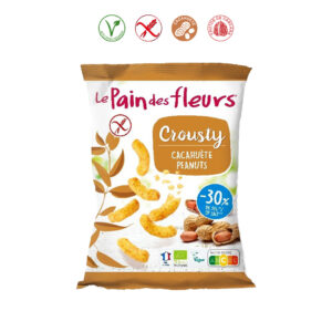GANCHITOS CROUSTY CACAHUETE - 75GR.
