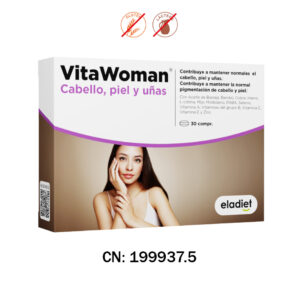VITAWOMAN CABELLO PIEL Y UÑAS - 30 COMPRIMIDOS
