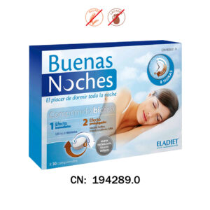 BUENAS NOCHES - 30 COMPRIMIDOS