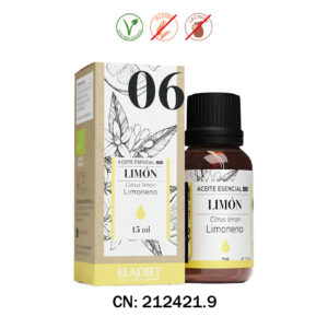 ACEITE ESENCIAL BIO (06) LIMON - 15ML.
