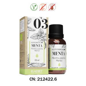 ACEITE ESENCIAL BIO (03) MENTA - 15ML.