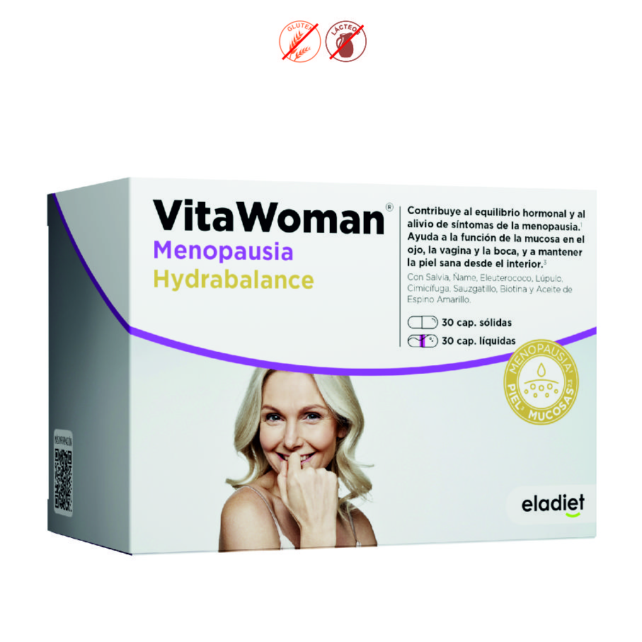 VITAWOMAN MENOPAUSIA HYDRABALANCE - 30+30 CAPSULAS