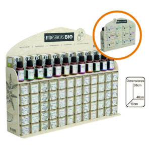 EXPOSITOR ACEITES ESENCIALES ELADIET BIO (6x12REF)