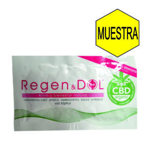 MUESTRA REGEN & DOL CREMA CBD 5ML.