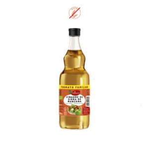 VINAGRE SIDRA MANZANA SIN FILTRAR - 750ML.