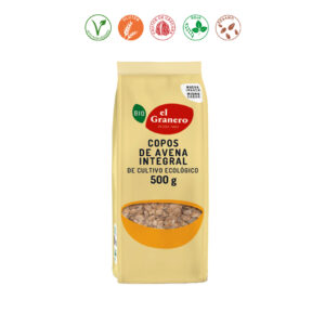 COPOS DE AVENA INTEGRAL BIO - 500GR.