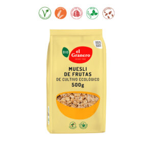 MUESLI FRUTAS BIO - 500GR.