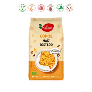 COPOS DE MAIZ TOSTADO BIO - 400GR.