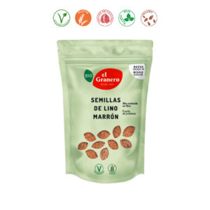 SEMILLA LINO MARRON BIO - 400GR.