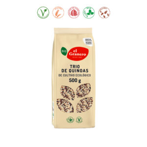 TRIO DE QUINOAS BIO - 500GR.