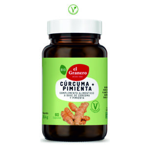 CURCUMA + PIMIENTA 440MG. BIO - 60 CAPSULAS