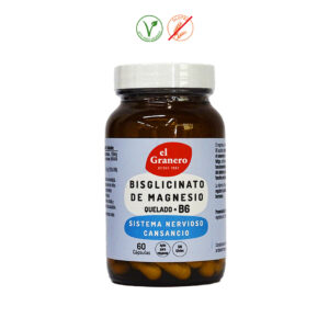 BISGLICINATO DE MAGNESIO QUELADO CON B6 - 60 CAPSULAS