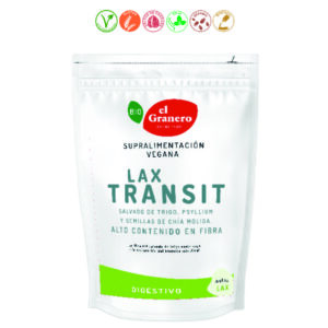 LAX - TRANSIT (SALVADO DE TRIGO, PSYLLIUM Y CHIA)
