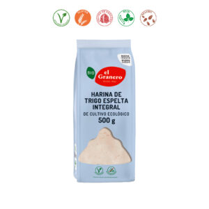 HARINA DE TRIGO ESPELTA INTEGRAL BIO - 500GR.