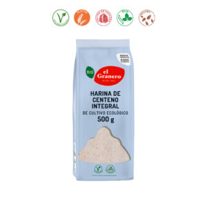 HARINA DE CENTENO INTEGRAL BIO - 500GR.