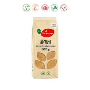 SEMOLA DE MAIZ BIO - 500GR.