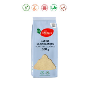 HARINA DE GARBANZOS BIO - 500GR.