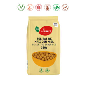BOLITAS DE MAIZ CON MIEL BIO - 350GR.
