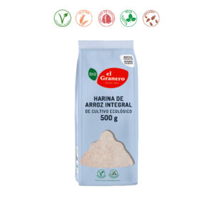 HARINA DE ARROZ INTEGRAL BIO - 500GR.