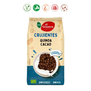BOLITAS DE QUINOA CON AGAVE Y CACAO BIO - 300GR.