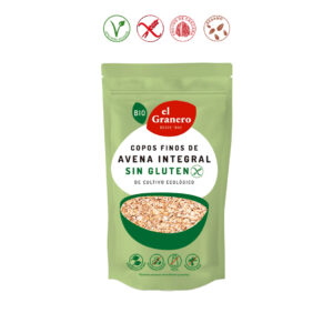 COPOS SUAVES DE AVENA INTEGRAL SIN GLUTEN BIO - 500 GR