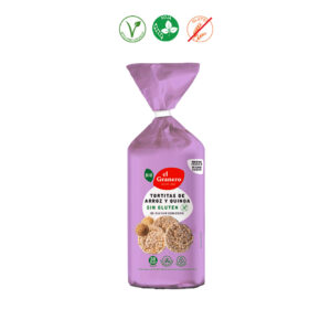TORTAS ARROZ Y QUINOA BIO - 120GR.