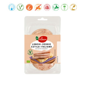 LONCHAS VEGANAS ESTILO ITALIANO BIO - 100GR.