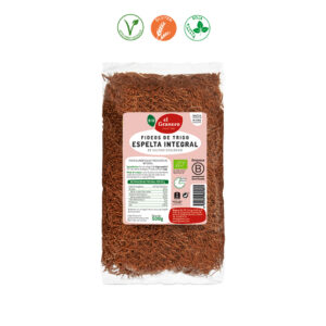 FIDEOS DE TRIGO ESPELTA INTEGRAL BIO - 500GR.