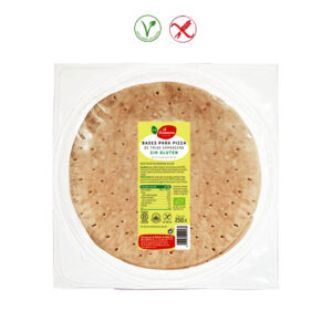 BASES DE PIZZA CON TRIGO SARRACENO SIN GLUTEN BIO