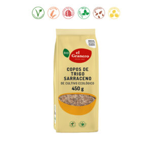 COPOS DE TRIGO SARRACENO BIO - 450GR.
