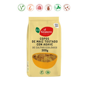 COPOS DE MAIZ TOSTADO CON AGAVE BIO - 300GR.