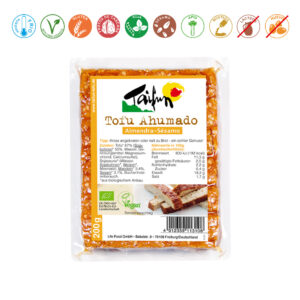 TOFU AHUMADO CON ALMENDRA Y SESAMO BIO - 200GR