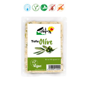 TOFU CON OLIVAS BIO - 200GR.