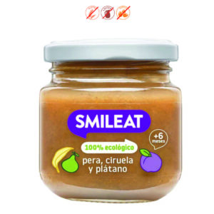 TARRITO PERA CIRUELA PLATANO (+6M) - 130GR.