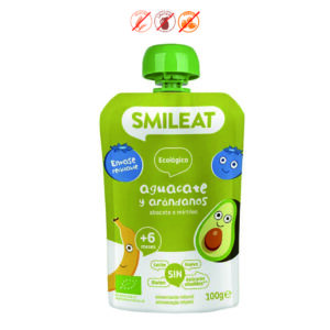 POUCH AGUACATE ARANDANOS (+6M) - 100GR.