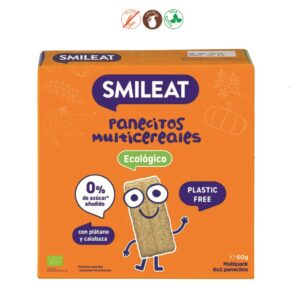 PANECILLOS CEREALES PLATANO CALABAZA - 60GR.