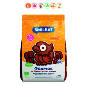 GALLETAS ESPELTA AVENA CACAO BIO - 220GR.