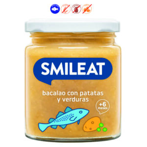 TARRITO BACALAO PATATAS Y VERDURAS (+6M) - 230GR.
