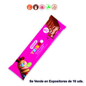 EXP. BARQUILLO RECUBIERTO DE CHOCOLATE BIO - 16x40GR.