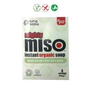 SOPA MISO TOFU JENGIBRE X6 SIN GLUTEN BIO - 60GR.