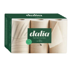 PAPEL HIGIENICO DOBLE CAPA BIO S/B - 6 ROLLOS