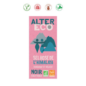 CHOCOLATE CON SAL ROSA DEL HIMALAYA BIO - 100GR.