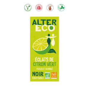 CHOCOLATE NEGRO LIMON BIO - 100GR.