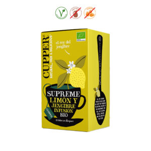 INFUSION GINGER LEMON SUPREME (JENBIBRE LIMON) BIO - 20 FILTROS