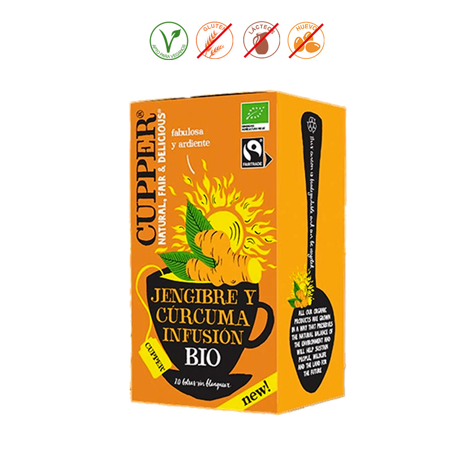 INFUSION JENGIBRE CURCUMA - 20 FILTROS