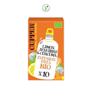 INFUSION FRIA LIMON Y CURCUMA BIO - 10 FILTROS